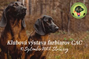 Read more about the article Klubová Výstava farbiarov Stráňavy 10.septembra 2022