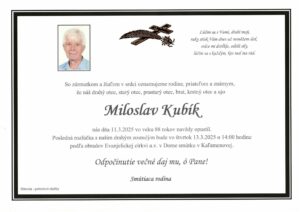 Read more about the article Parte Miloslav Kubík