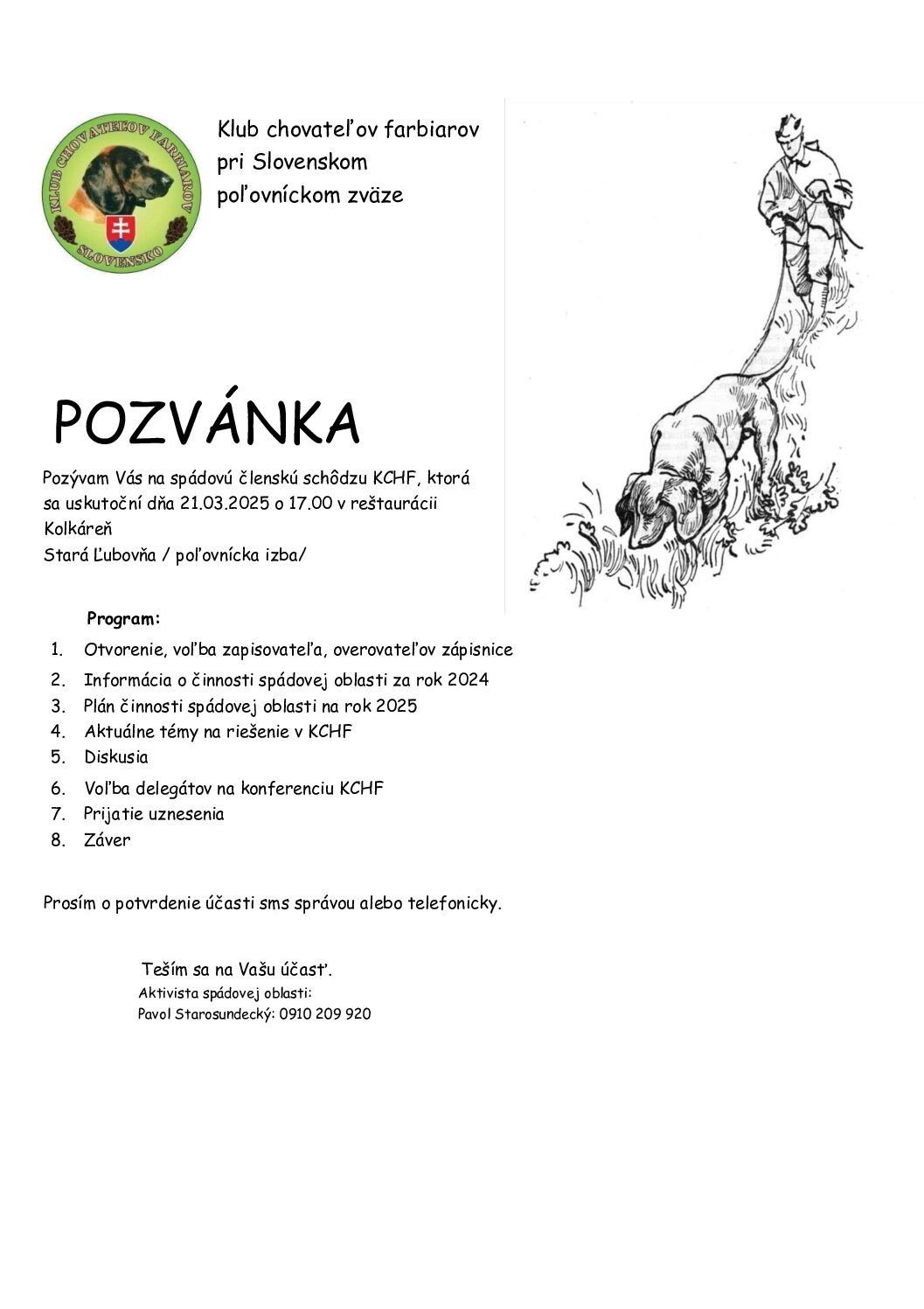 Read more about the article Pozvánka na spádovú schôdzu Stará Ľubovňa